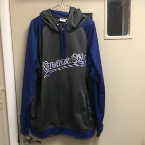 Kansas City Royals majestic zip hoodie